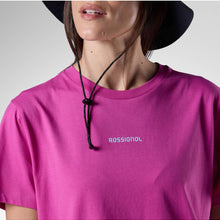 Koszulka damska ROSSIGNOL W Graphic Waterfall Tee różowa

