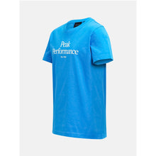 Koszulka PEAK PERFORMANCE Original T-Shirt Junior niebieski - Adventure Sports
