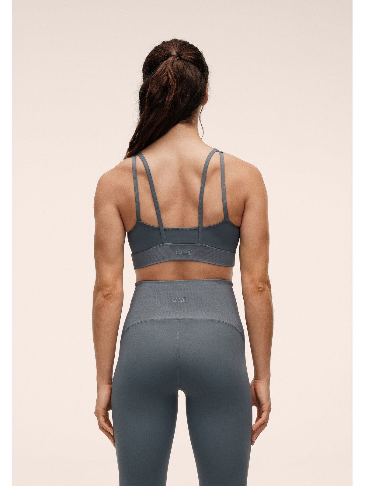 Top damski CASALL Brace Rib Top niebieski