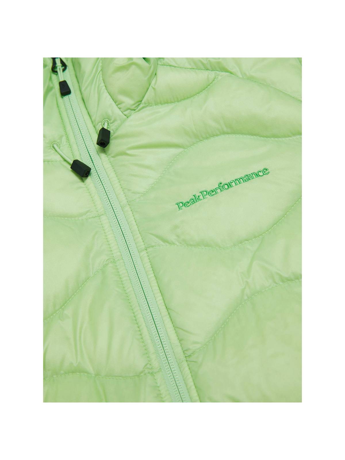 Kurtka puchowa damska PEAK PERFORMANCE Helium Down Hood Jacket Women zielony