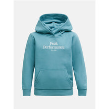 Bluza PEAK PERFORMANCE Original Hood Junior niebieski
