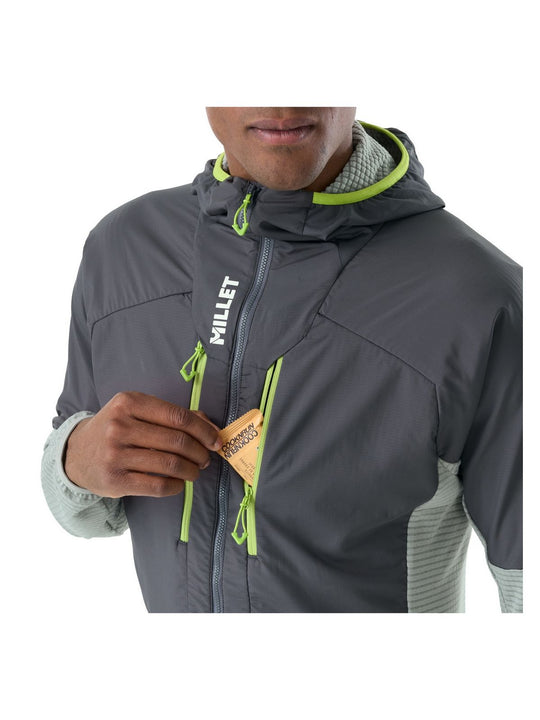 Kurtka męska MILLET Parmelan Hybrid Hoodie M szara
