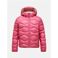 Kurtka narciarska juniorska PEAK PERFORMANCE Helium Down Hood Jacket różowa
