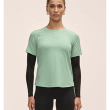 Koszulka treningowa damska Casall Essential Tee zielony
