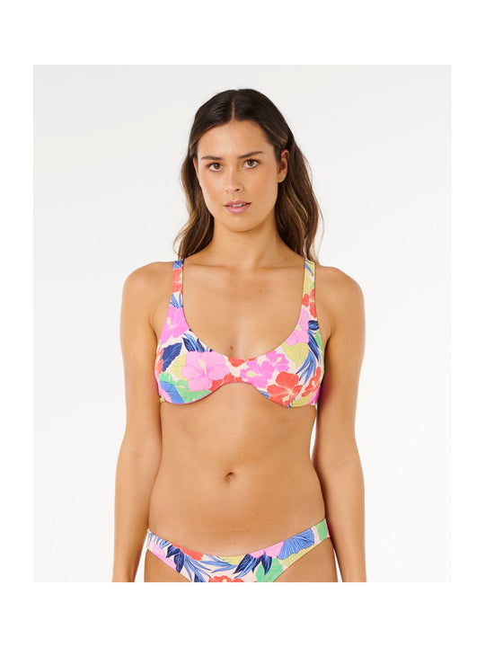Góra bikini RIP CURL Party Wave Multi Fit Top Multicolor
