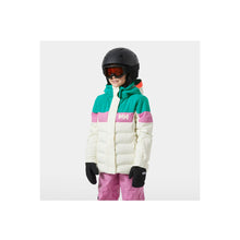 Kurtka narciarska dziecięca HELLY HANSEN Jr Girl Diamond Jacket kolor biały
