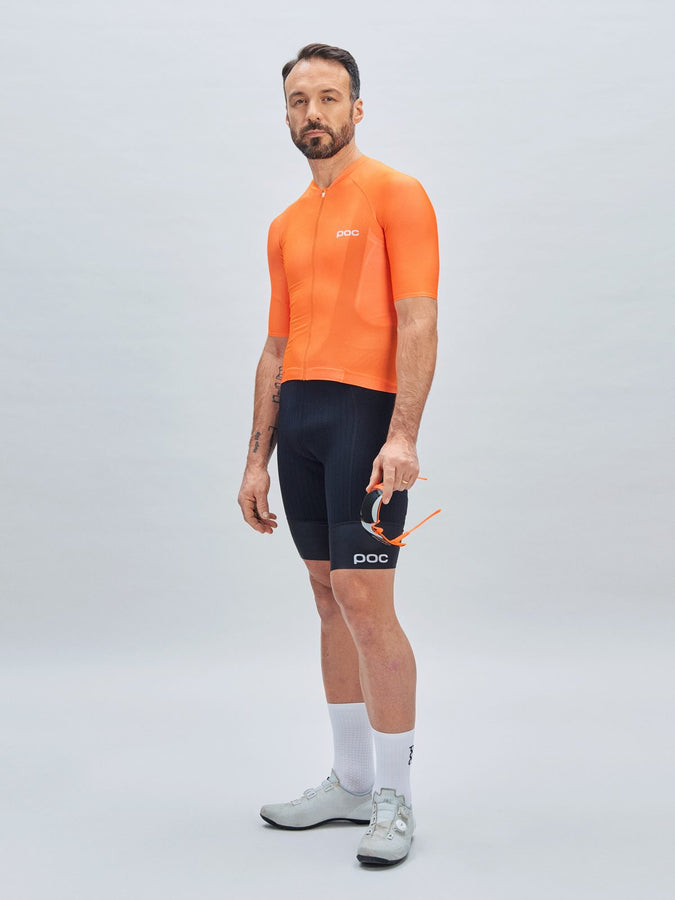 Koszulka rowerowa POC M's Pristine Jersey - pomarańczowy