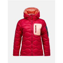 Kurtka PEAK PERFORMANCE Helium Utility Down Hood Jacket Women bordowy
