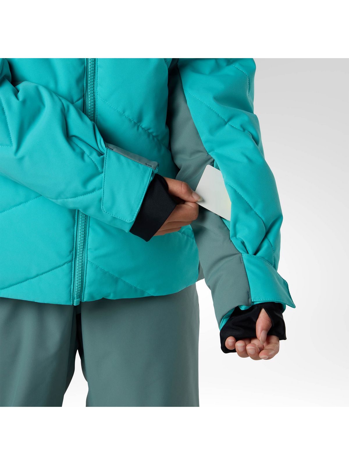 Kurtka narciarska juniorska ROSSIGNOL Girl Staci Insulated Ski Jkt niebieska
