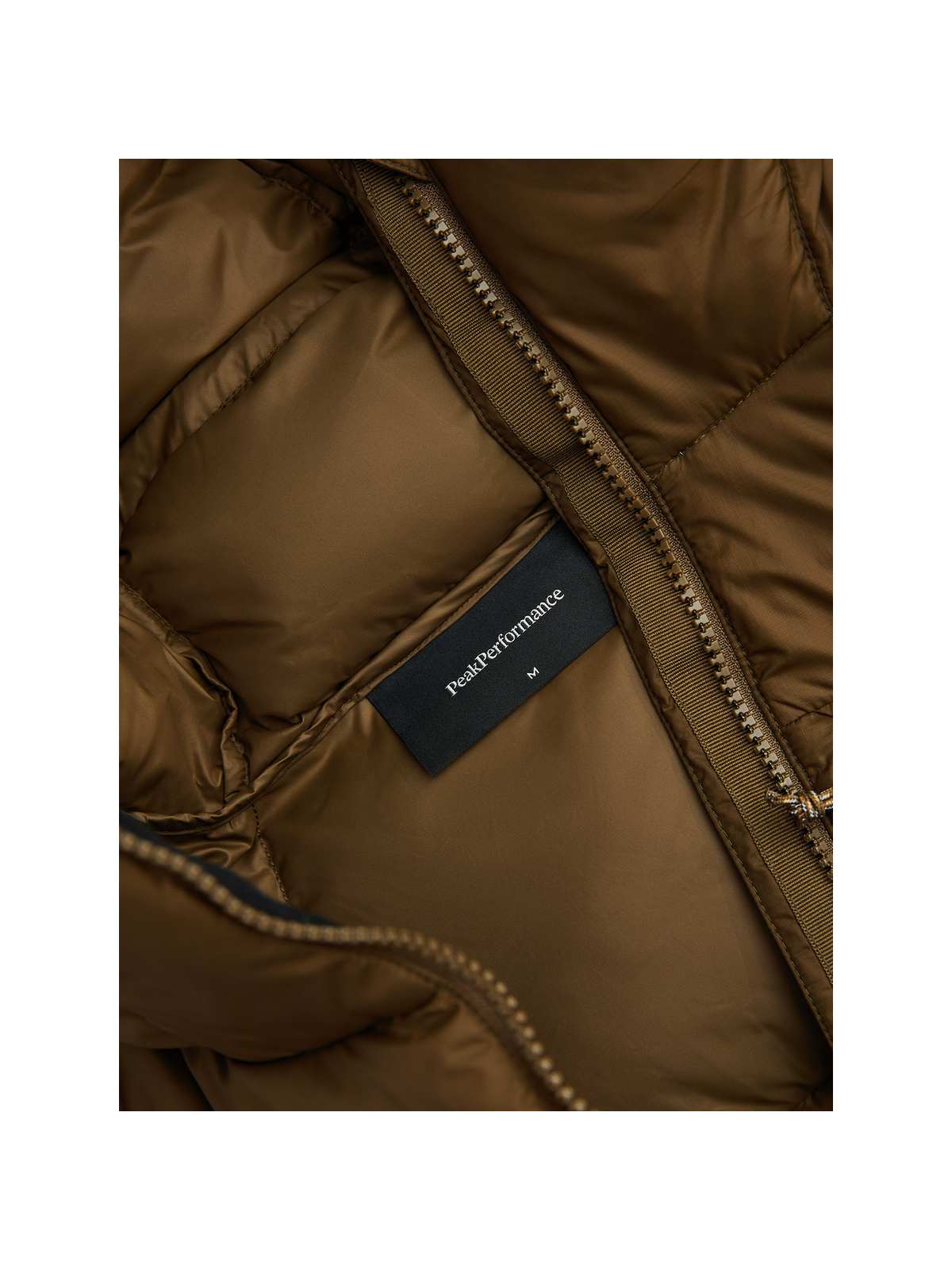 Kurtka puchowa męska PEAK PERFORMANCE Frost Down Puffer Jacket brązowa