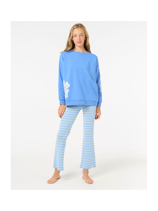 Bluza dziewczęca RIP CURL Bliss Crew-Girl niebieska
