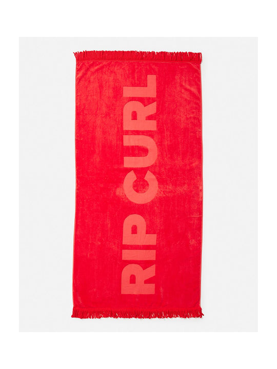Ręcznik plażowy RIP CURL Premium Surf Towel czerwony
