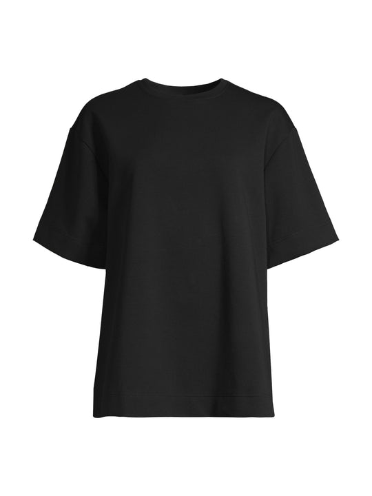 Koszulka treningowa damska CASALL Aria Oversize Tee kolor czarny
