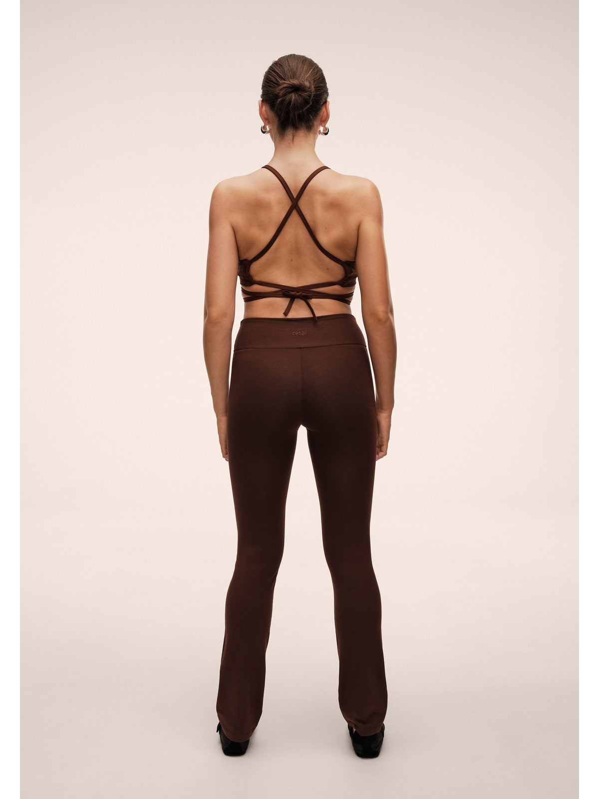 Spodnie damskie CASALL Sublime Straight Pant brązowe