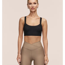 Legginsy treningowe damskie CASALL Overlap High Waist Tights kolor zielony
