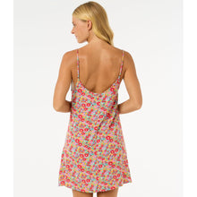 Sukienka RIP CURL Las Dalias Ditsy Cover Up niebieski
