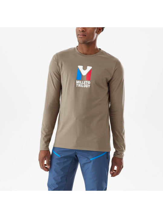 Koszulka MILLET M CHAMONIX TRI TS LS brązowa
