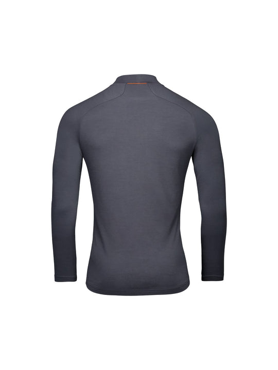 Koszulka narciarska POC M&#39;s Layer Merino Mock Neck Jersey szara
