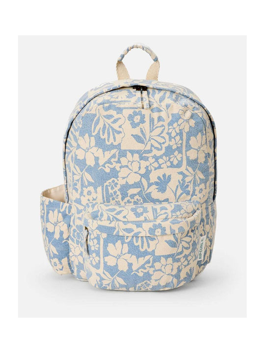 Plecak damski RIP CURL Mixed Canvas 18L Backpack niebieski
