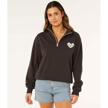 Bluza damska RIP CURL Rc Heart Half Zip Fleece czarna
