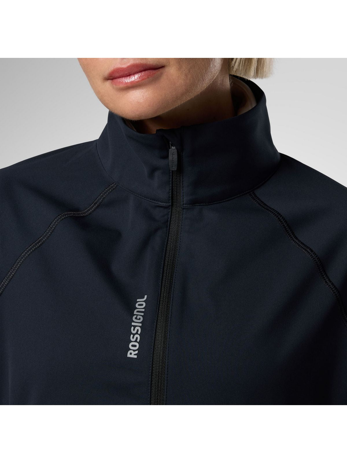Kurtka narciarska damska ROSSIGNOL W Venon Softshell Jacket czarna
