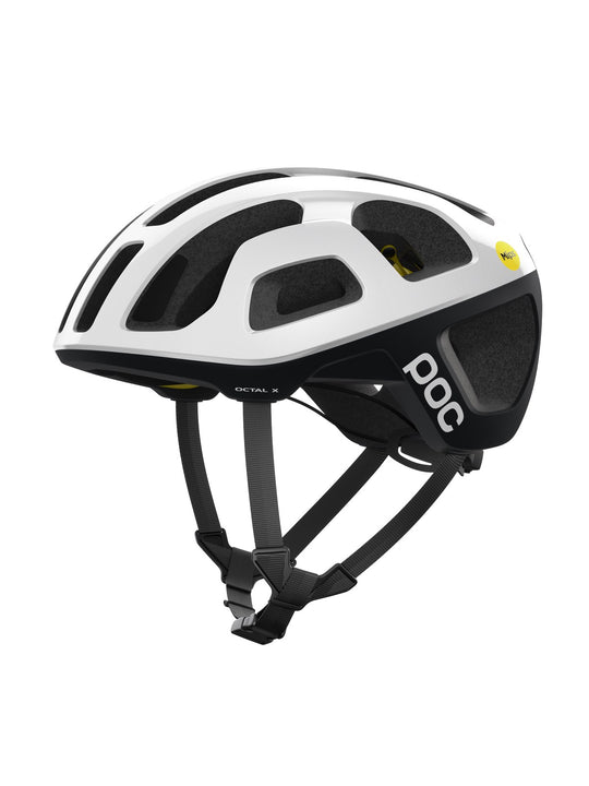 Kask rowerowy POC Octal X MIPS - biało czarny - Adventure Sports
