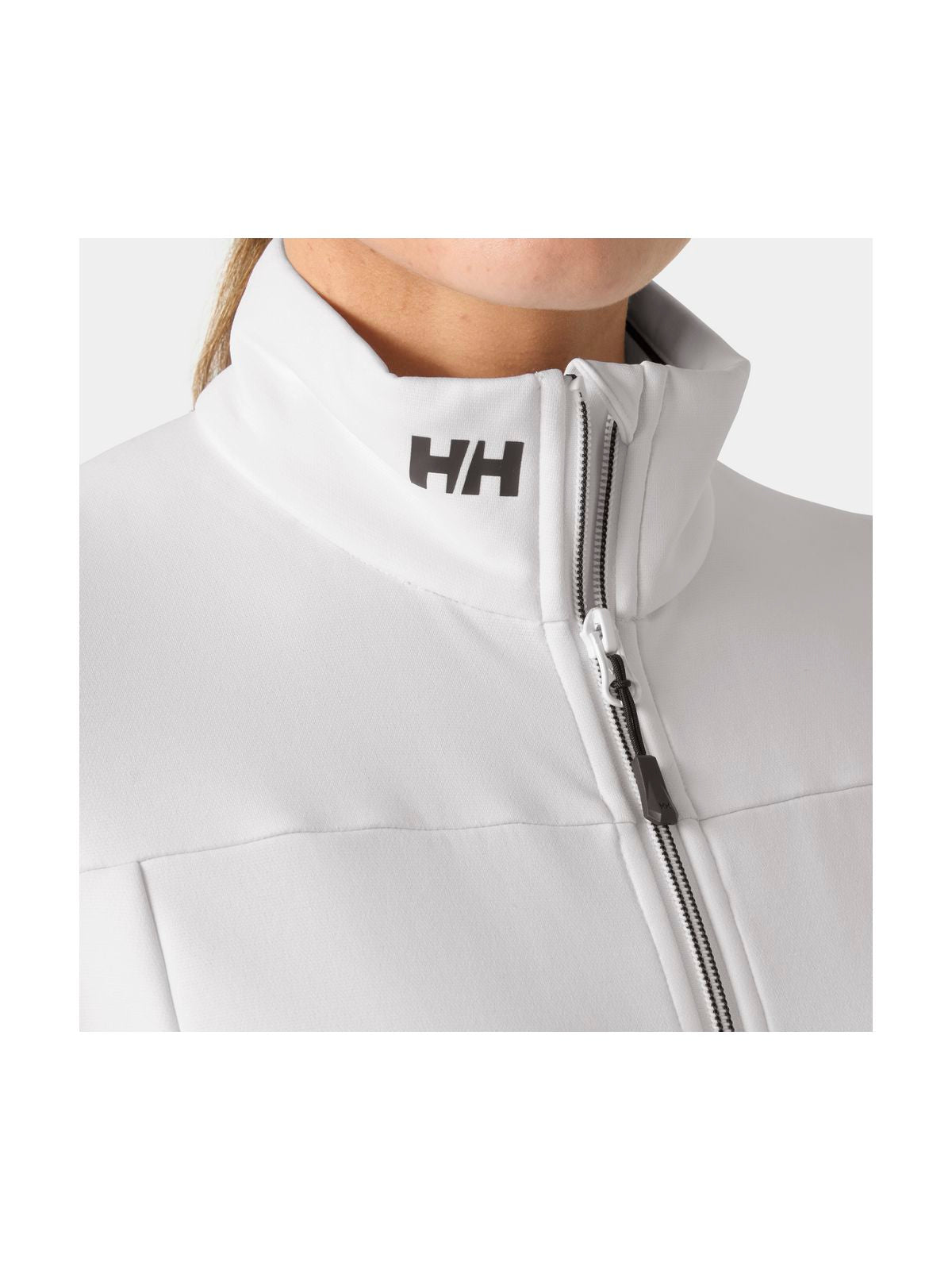 Bluza damska HELLY HANSEN W Crew Fleece Jacket biała
