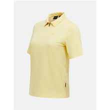 Koszulka PEAK PERFORMANCE W Comfort Zip Polo żółty - Adventure Sports
