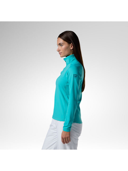 Bluza damska ROSSIGNOL W Mid Layer Stretch Hz niebieska
