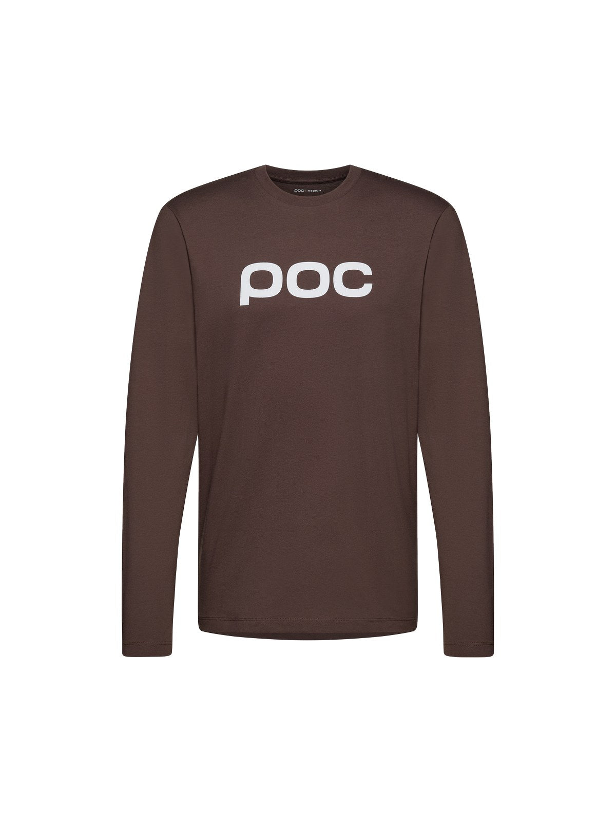 Koszulka longsleeve POC L/S Tee brązowy
