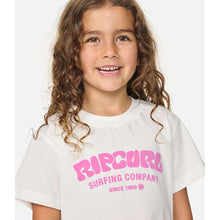Koszulka dziewczęca RIP CURL Surf Puff Relaxed Tee -Girl biała
