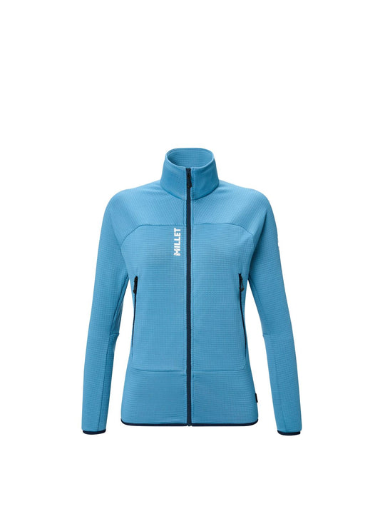 Bluza damska MILLET Fusion Grid Jkt W niebieska
