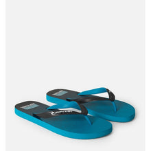 Japonki męskie plażowe RIP CURL Surf Revival Bloom Open Toe niebieskie
