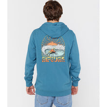 Bluza RIP CURL GRATEFUL SHRED ZIP HOOD niebieska
