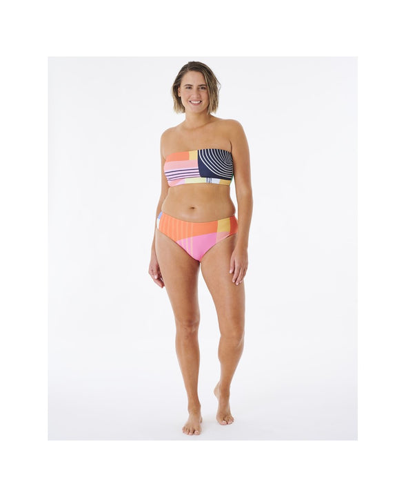Biustonosz kąpielowy RIP CURL Day Break Long Line Bandeau multi
