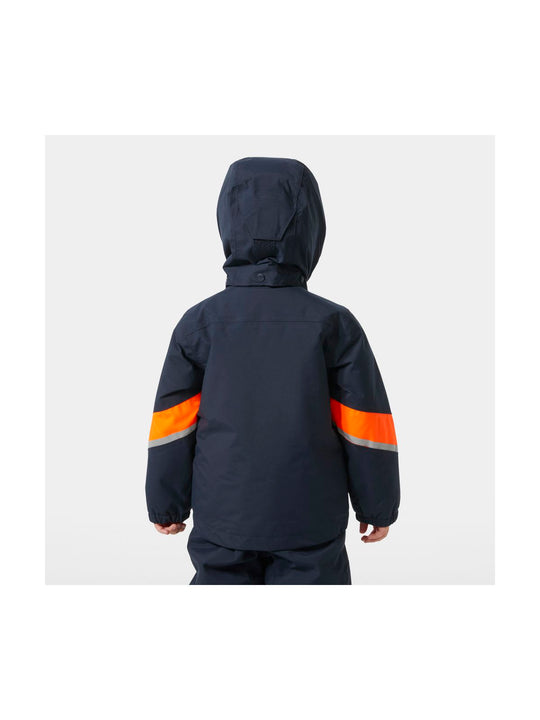 Kurtka narciarska dziecięca HELLY HANSEN K RIDER JACKET granatowa
