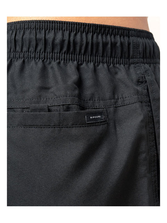 Szorty kąpielowe męskie RIP CURL Offset Volley czarne

