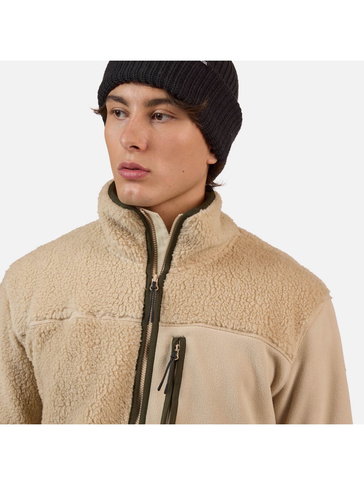 Bluza męska ROSSIGNOL ALLTRACK FZ SHERPA JKT szara