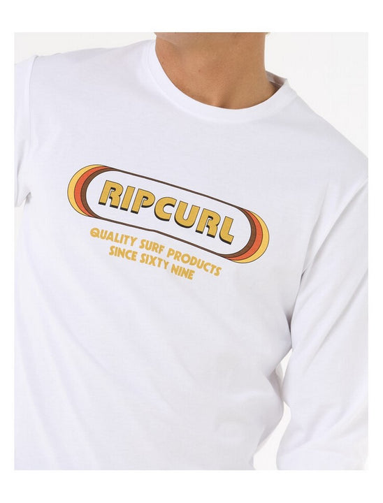 Koszulka z filtrem UV RIP CURL Icons Of Surf Upf L/S biała

