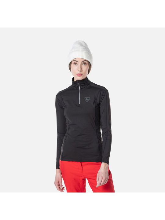 Bluza Rossignol W Classique 1/2 Zip czarny
