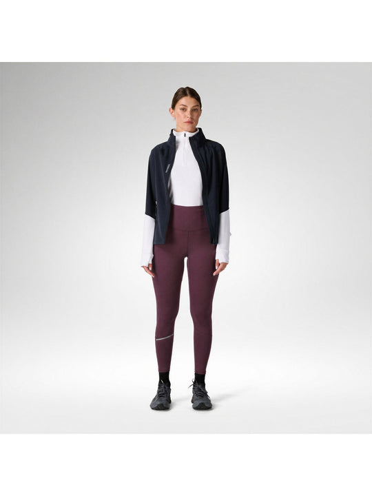 Legginsy damskie ROSSIGNOL W First Layer Tight bordowe
