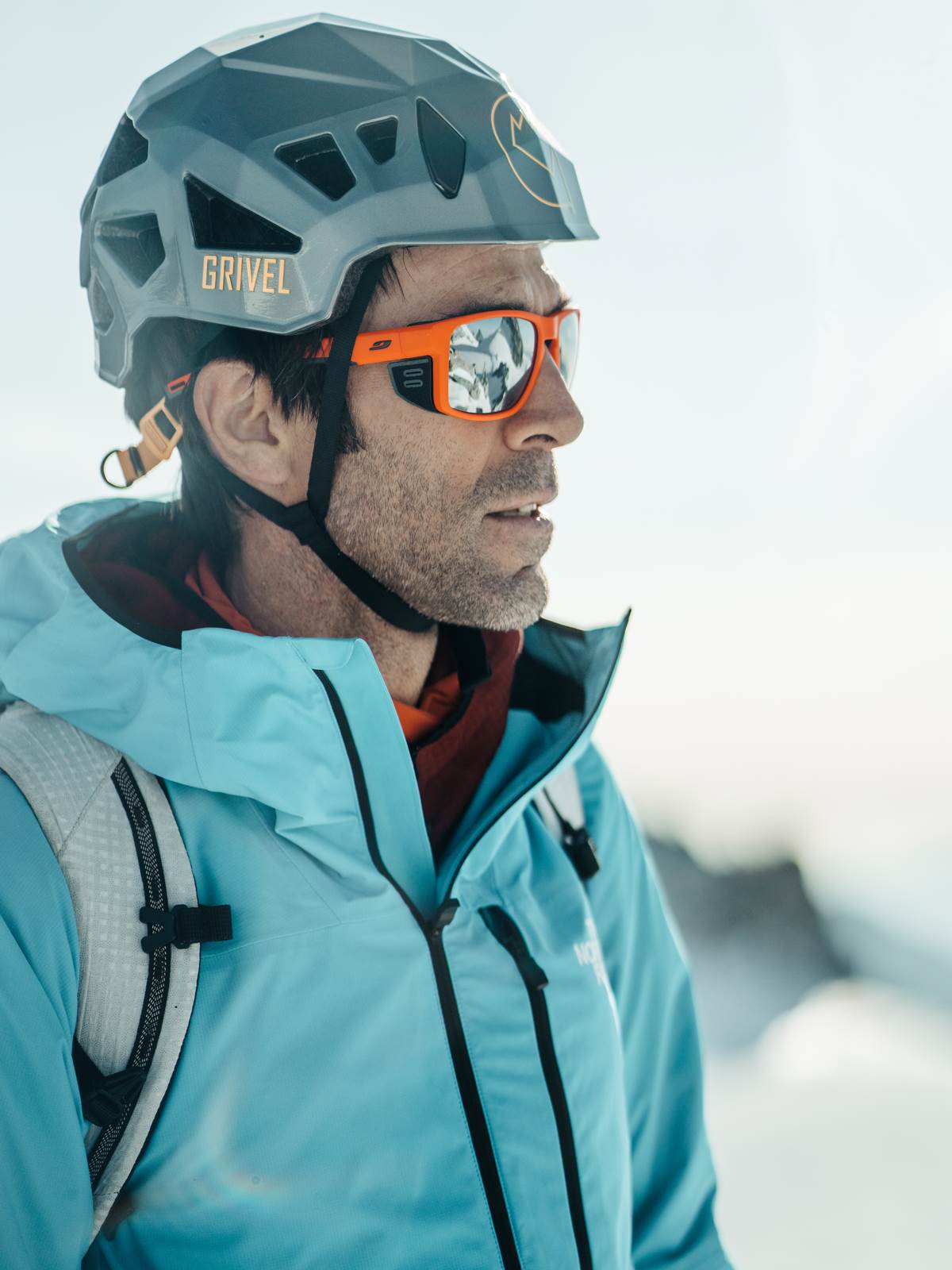 Okulary górskie JULBO SHIELD - pomarańczowy | Spectron Cat 4 - L - Adventure Sports