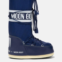 Śniegowce damskie MOON BOOT Nylon - niebieskie
