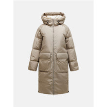 Płaszcz Peak Performance W Bluebird Down Coat beżowy - Kurtka - Adventure Sports

