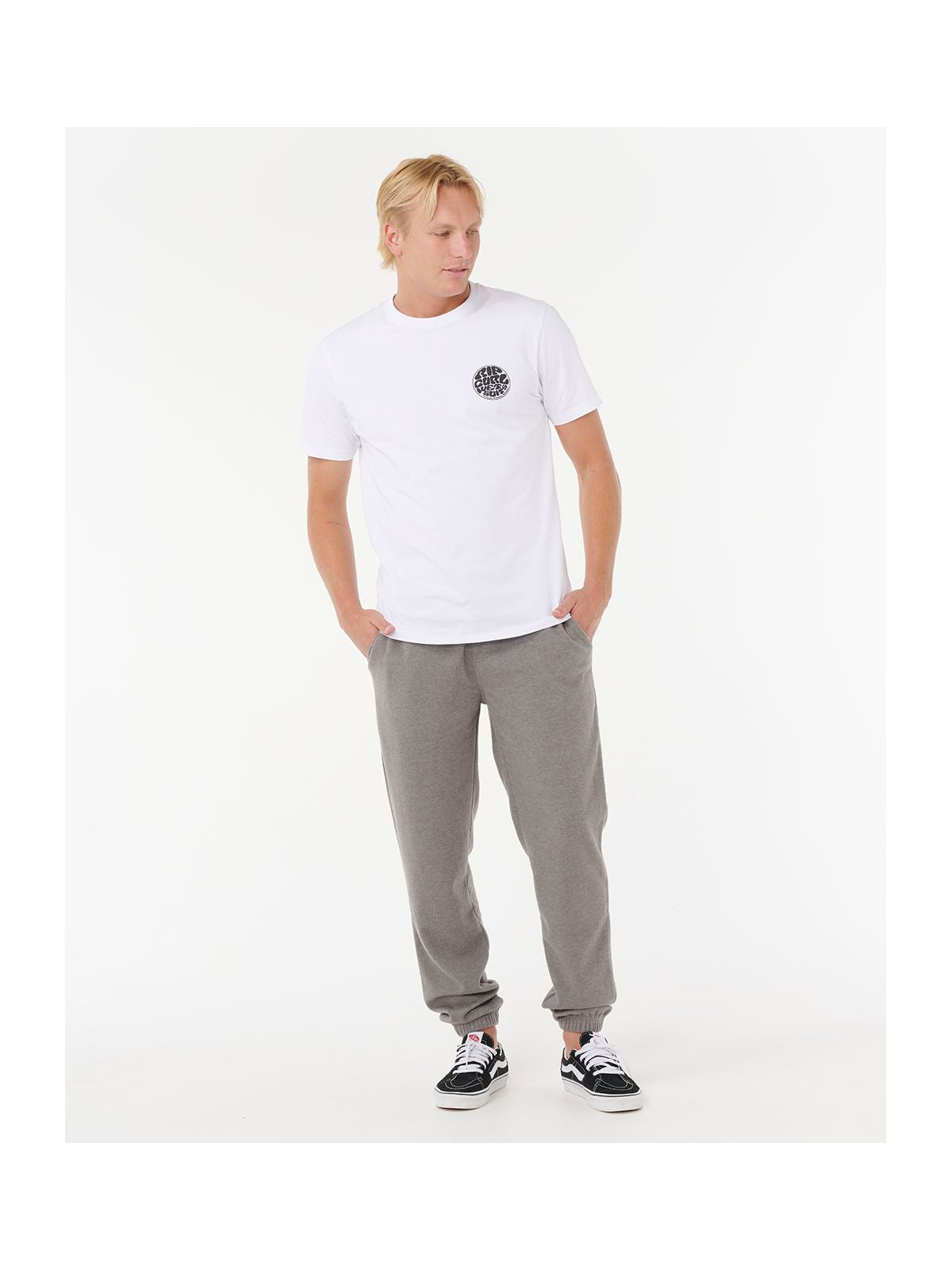 Spodnie RIP CURL GRID TRACKPANT szare