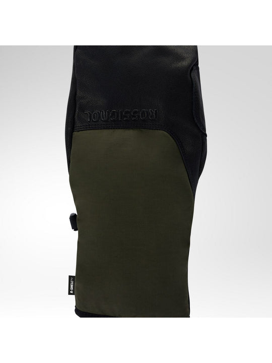 Rękawice narciarskie ROSSIGNOL Type Mittens R-Shell Dry zielone
