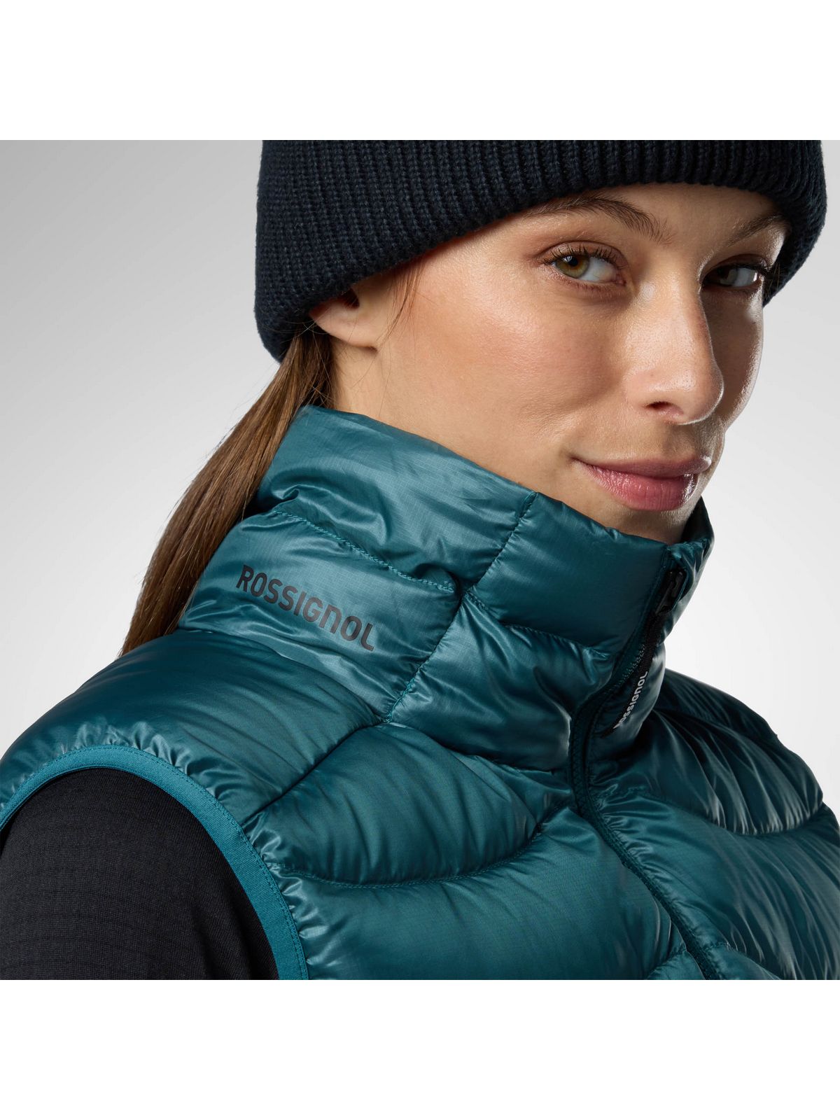 Kamizelka damska ROSSIGNOL W Verok Down Vest zielona