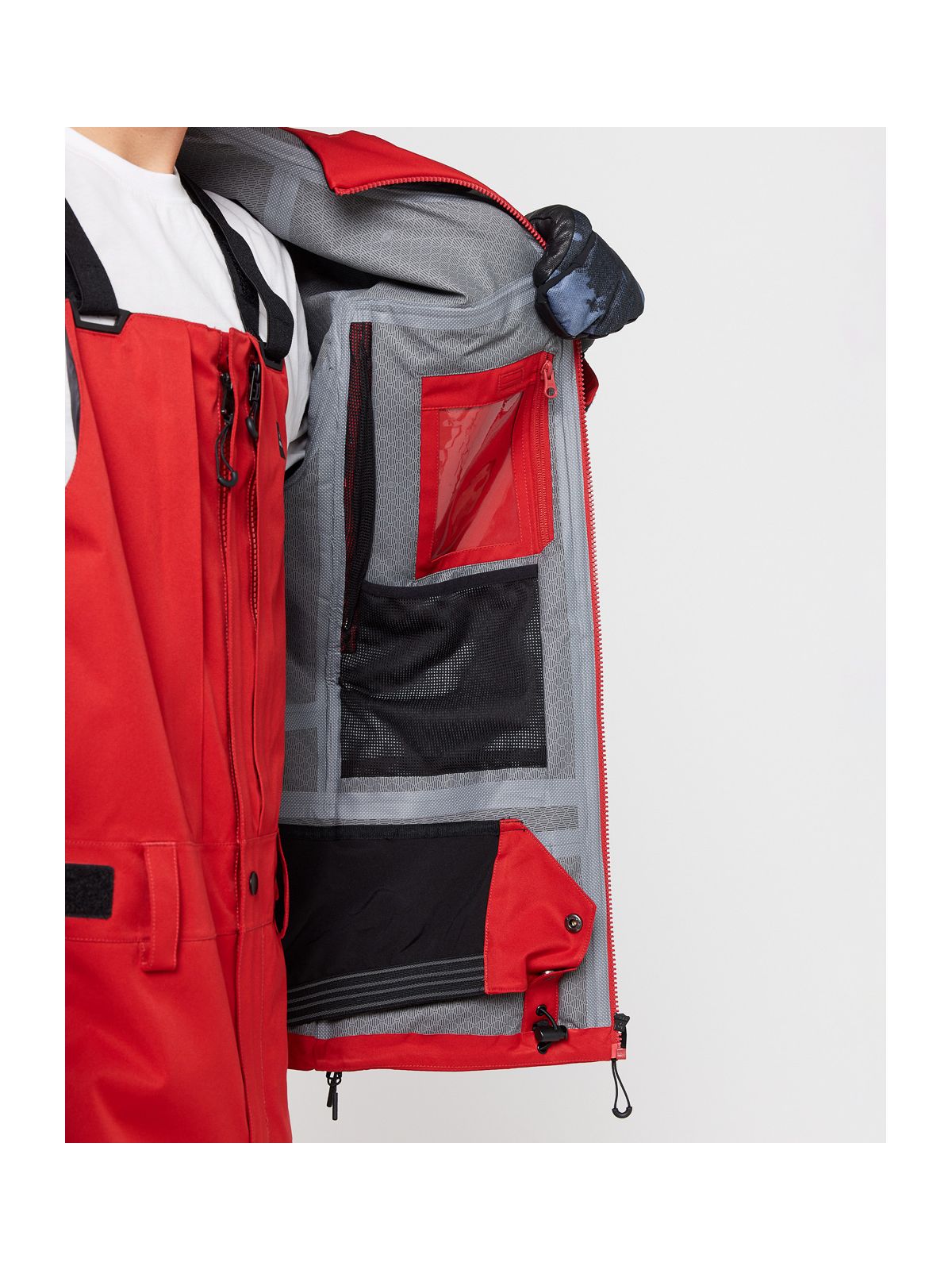 Kurtka narciarska RIP CURL ANTI SERIES ULT 30K/40K JACKET czerwona