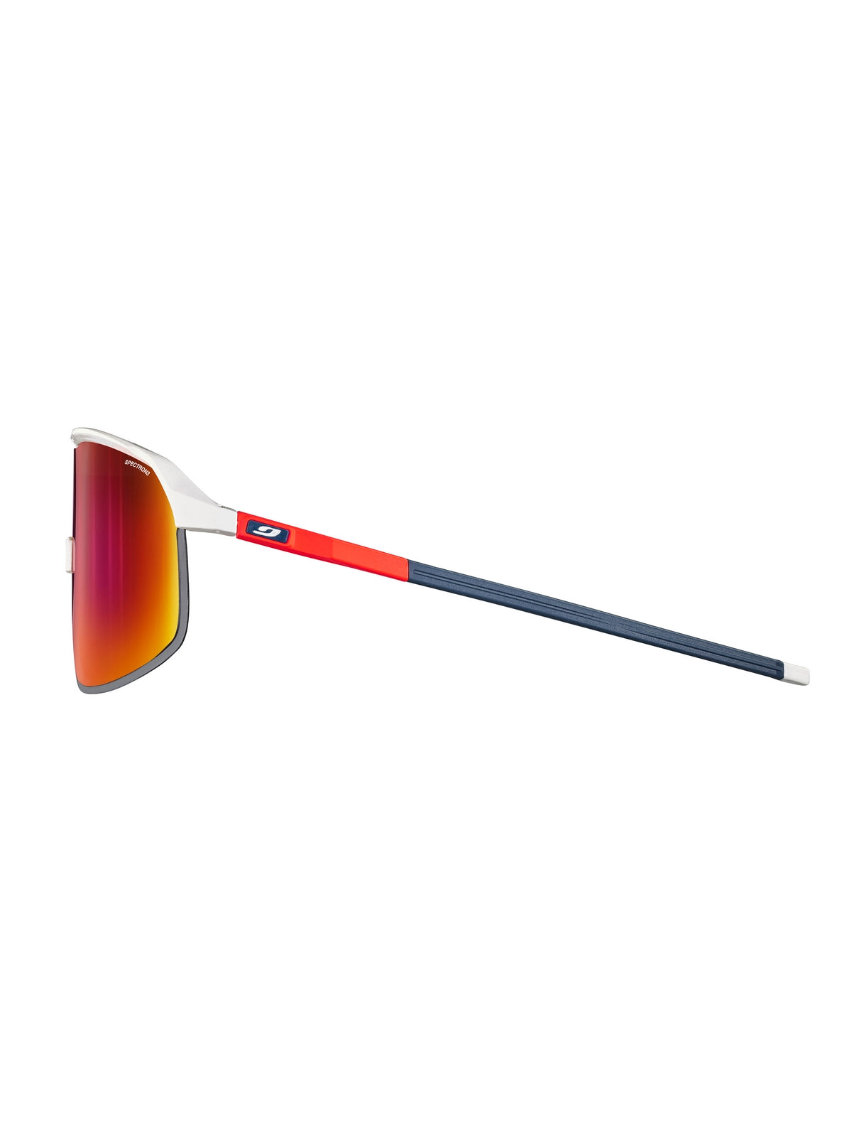 Okulary rowerowe Julbo Density - biało/pomarańczowe/niebieski | Spectron cat 3 red