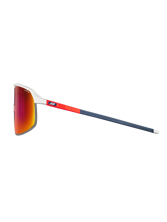 Okulary rowerowe Julbo Density - biało/pomarańczowe/niebieski | Spectron cat 3 red
